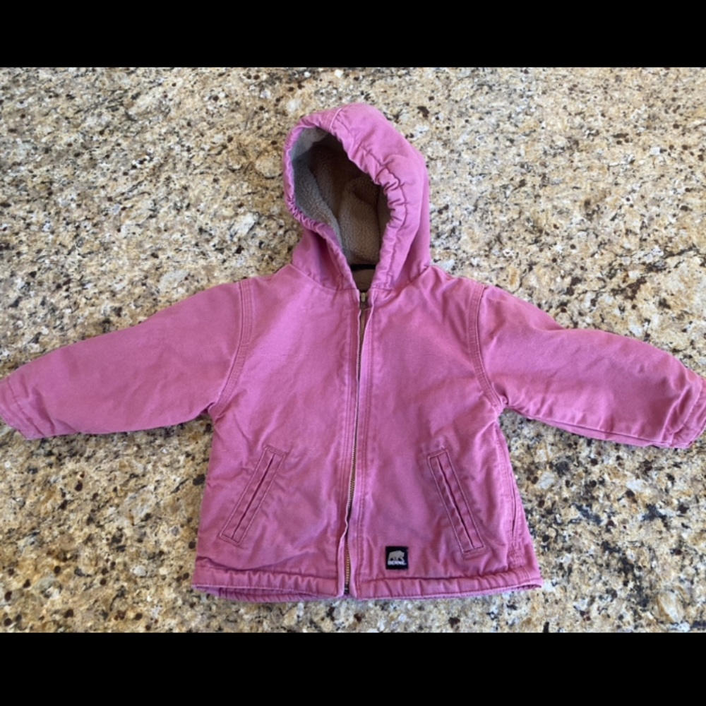 Toddler Pink Berne Coat